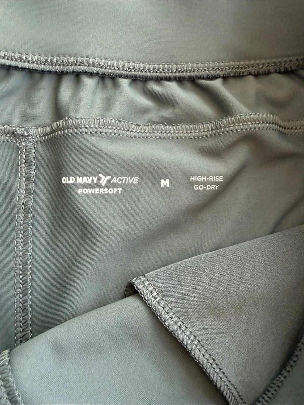 Old Navy PowerSoft High-Rise Shorts – Cavernous (Dark Teal) – Women’s Size M